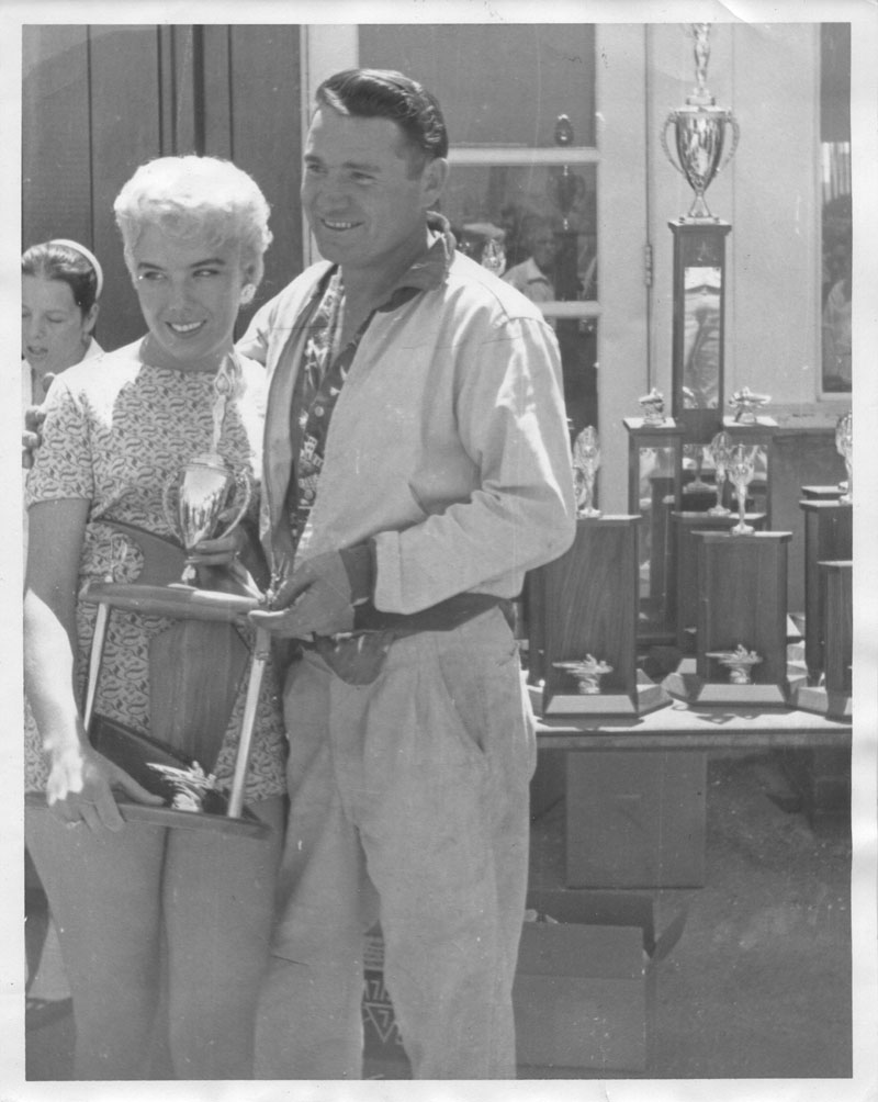 Ray LeCroy and trophy girl