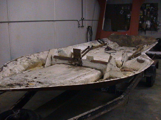 deck and hull separated